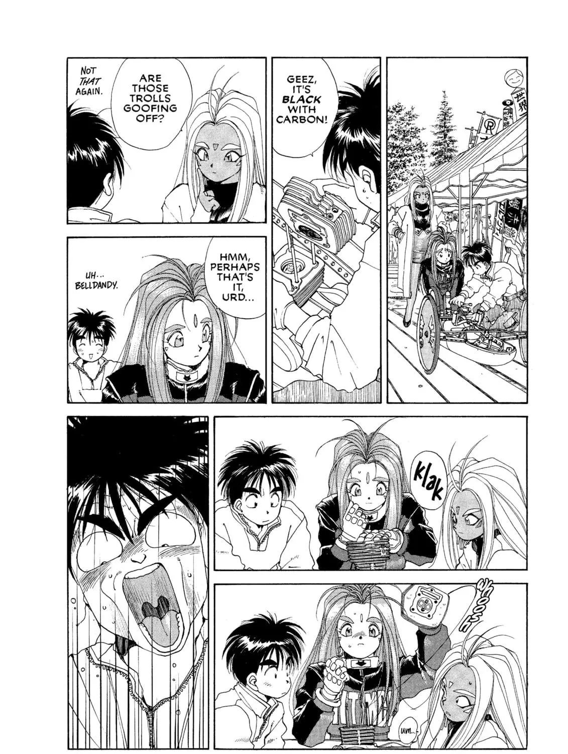 Oh! My Goddess Chapter 30 page 35 - 