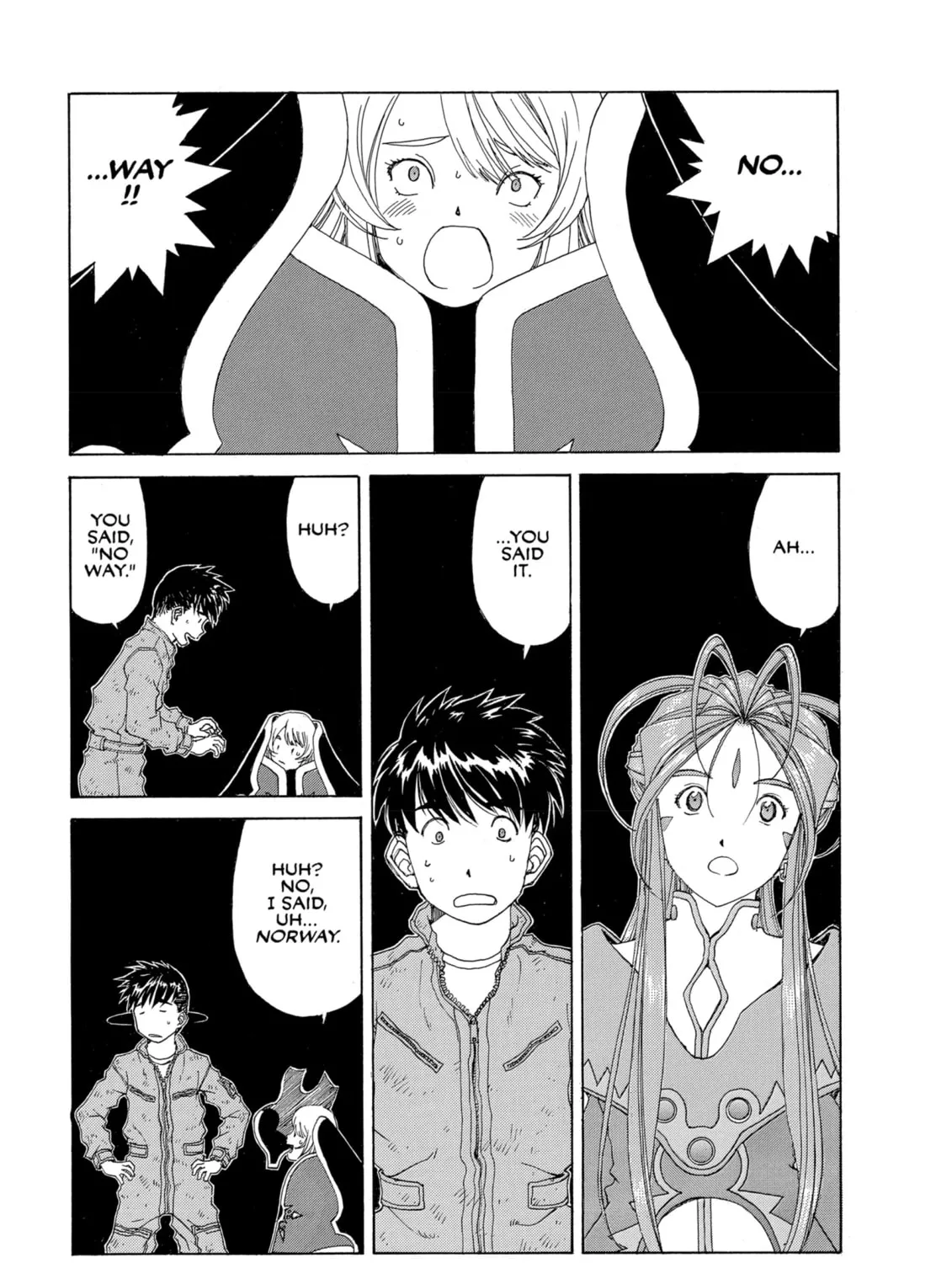 Oh! My Goddess Chapter 300 page 25 - 