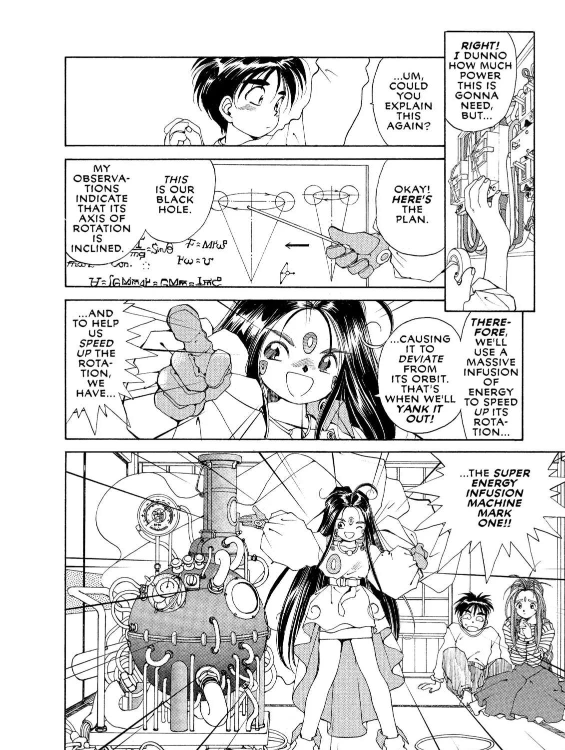 Oh! My Goddess Chapter 33 page 35 - 