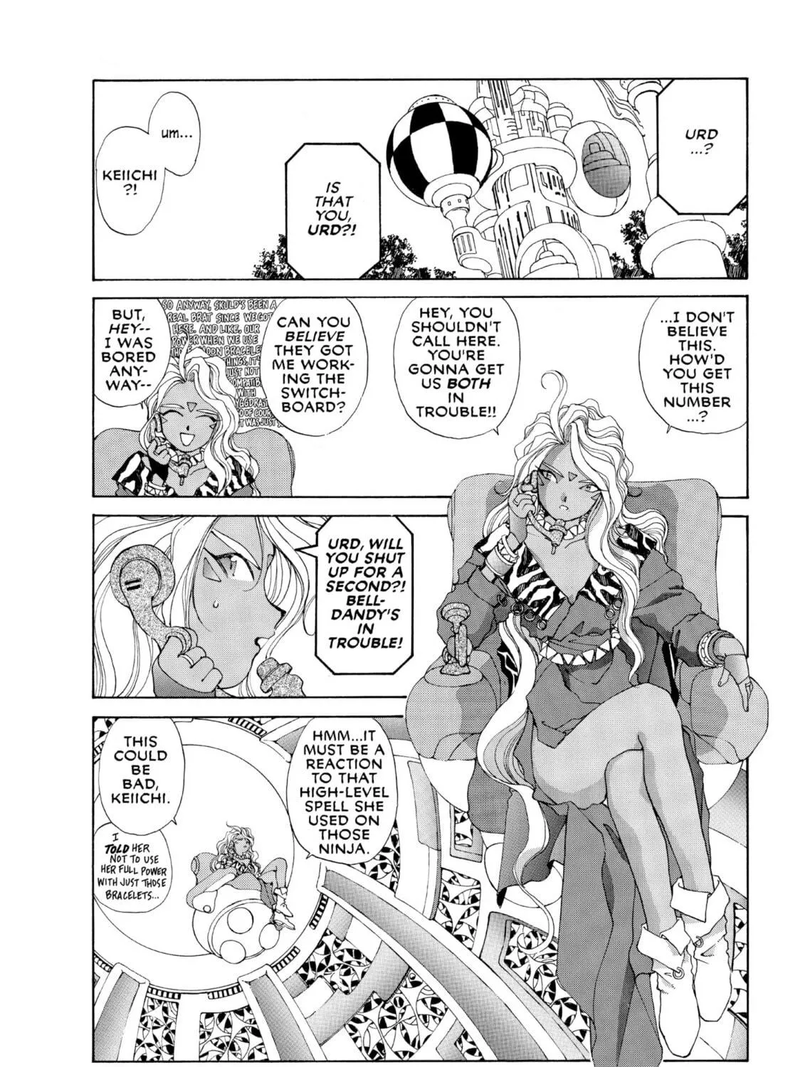 Oh! My Goddess Chapter 54 page 59 - 