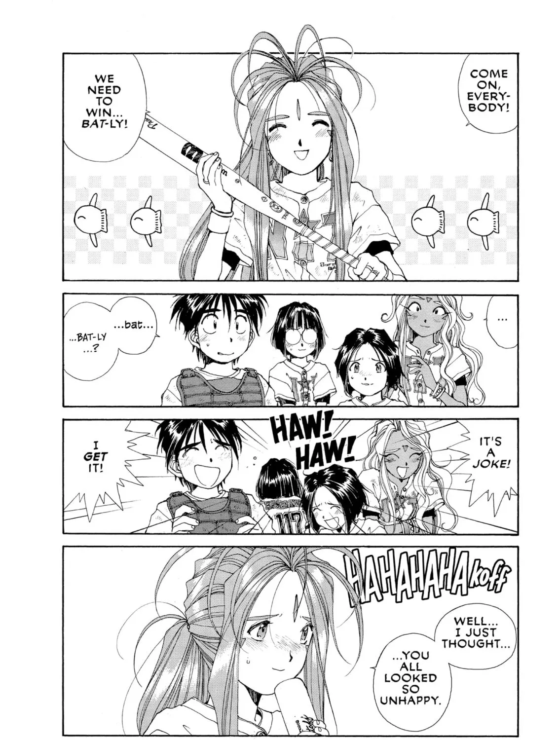 Oh! My Goddess Chapter 58 page 55 - 