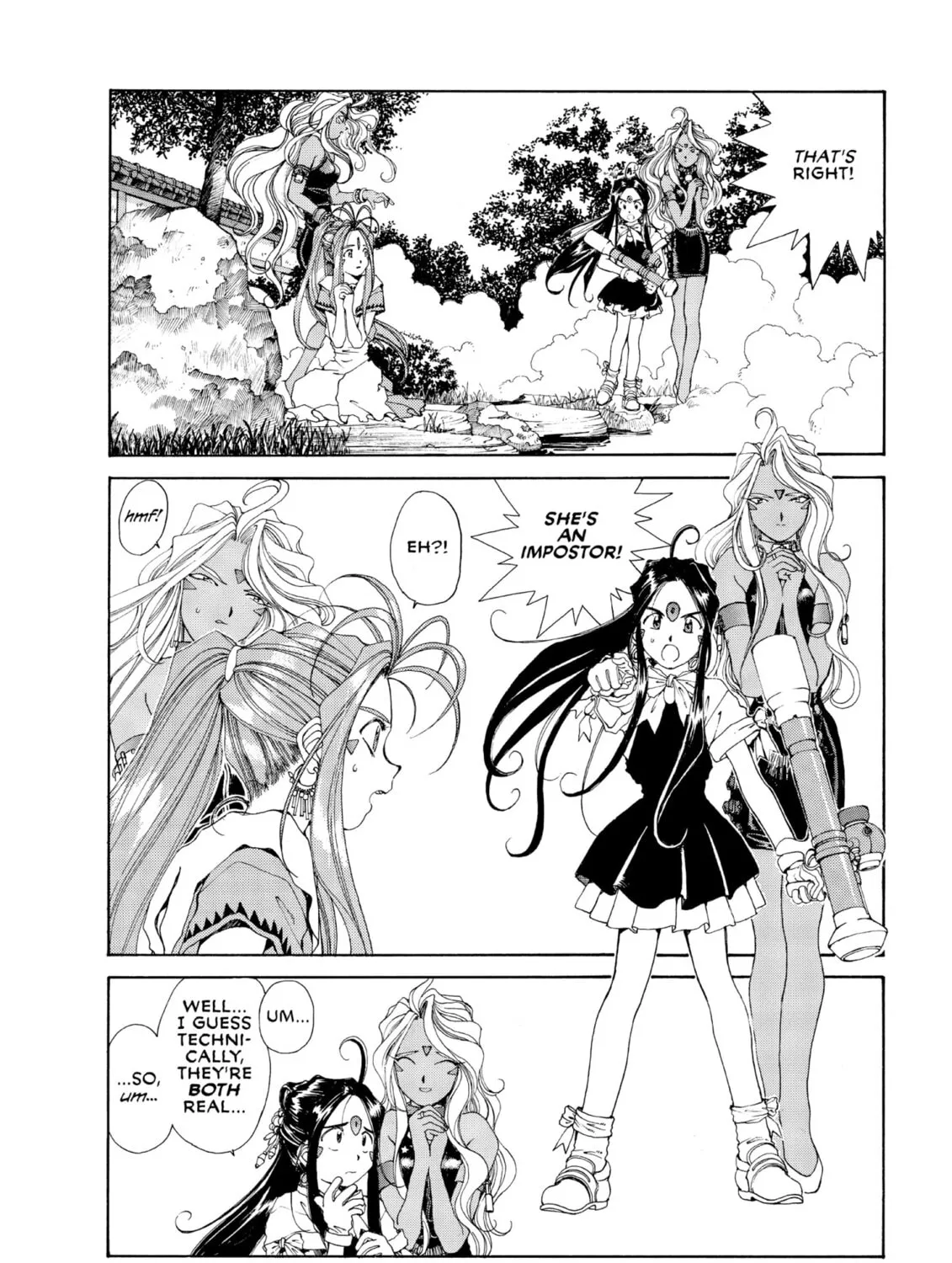 Oh! My Goddess Chapter 63 page 3 - 