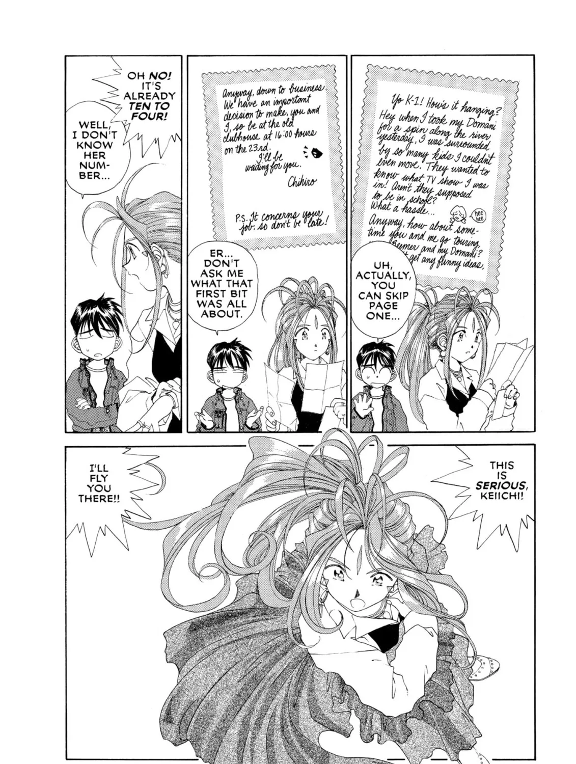 Oh! My Goddess Chapter 80 page 55 - 