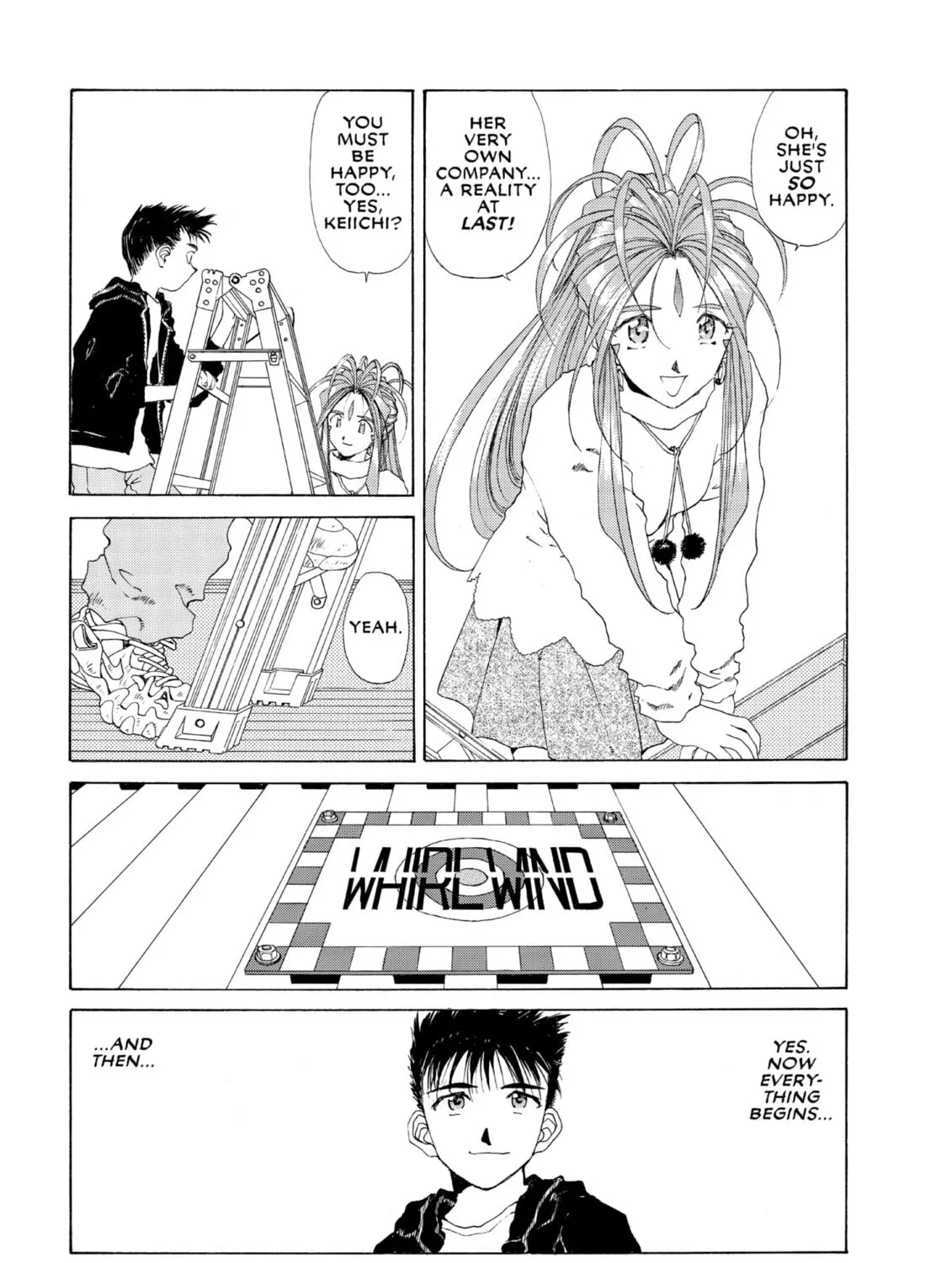 Oh! My Goddess Chapter 90 page 3 - 