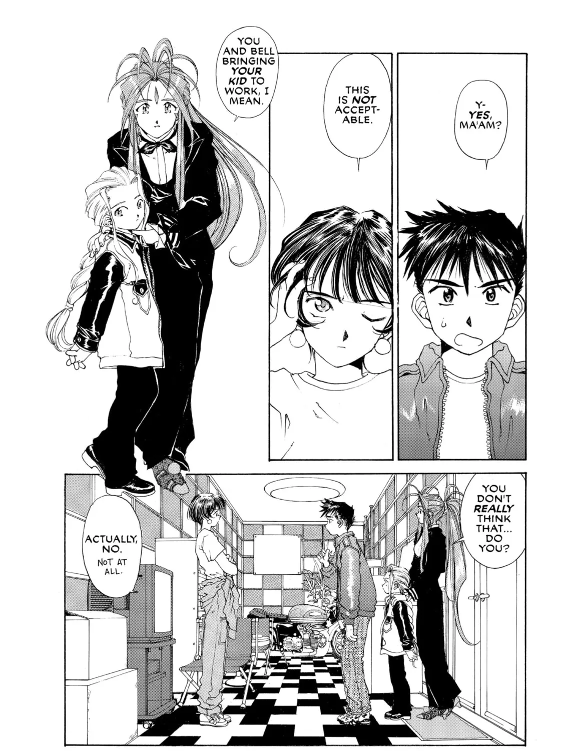 Oh! My Goddess Chapter 95 page 7 - 