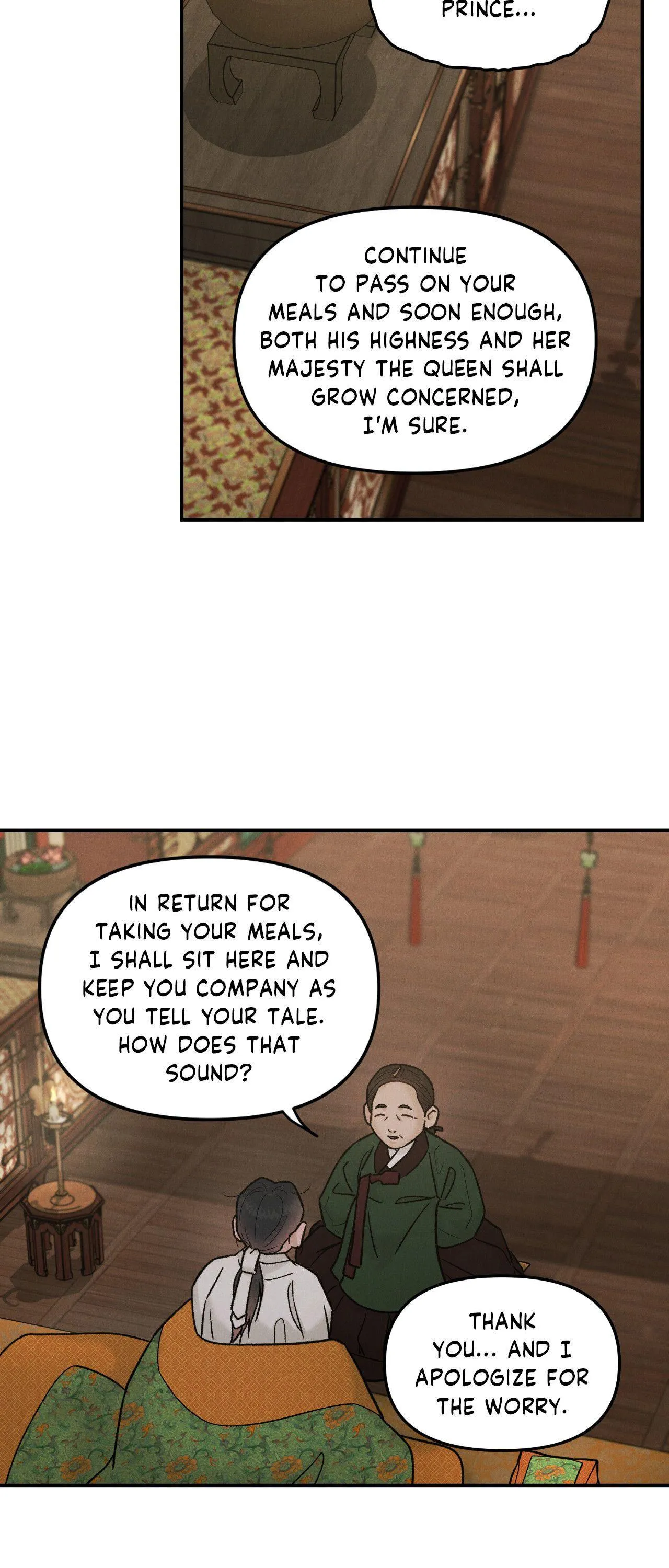 Oh wind, descend upon us Chapter 58 page 8 - 