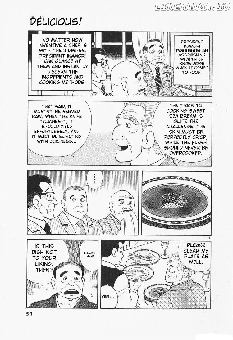 Read Oishinbo  Manga chapter 74 image 4 on Lezhin