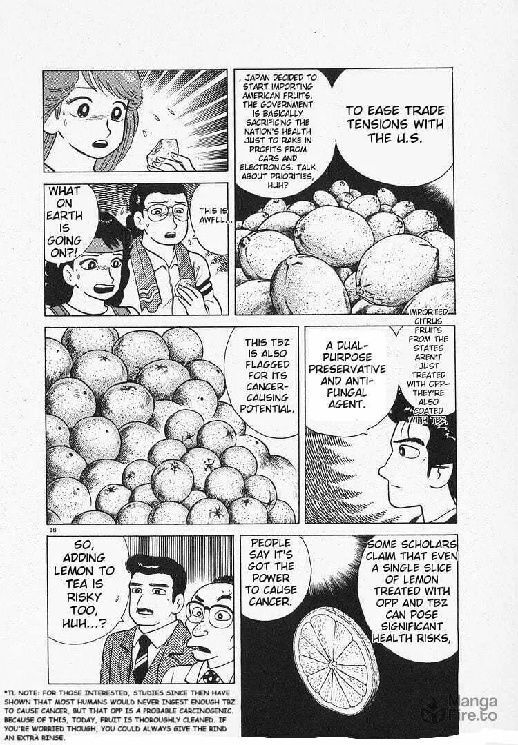 Read Oishinbo chapter 129 image 17 on Lezhin