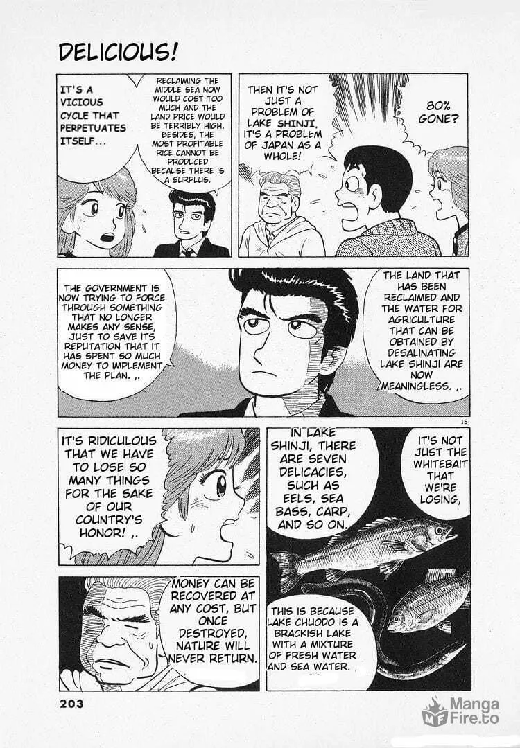 Read Oishinbo chapter 131 image 14 on Lezhin
