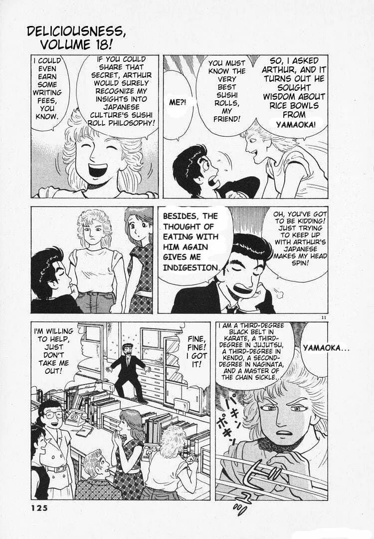 Read Oishinbo chapter 164 image 10 on Lezhin
