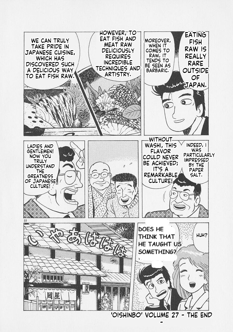 Read Oishinbo chapter 253 image 21 on Lezhin