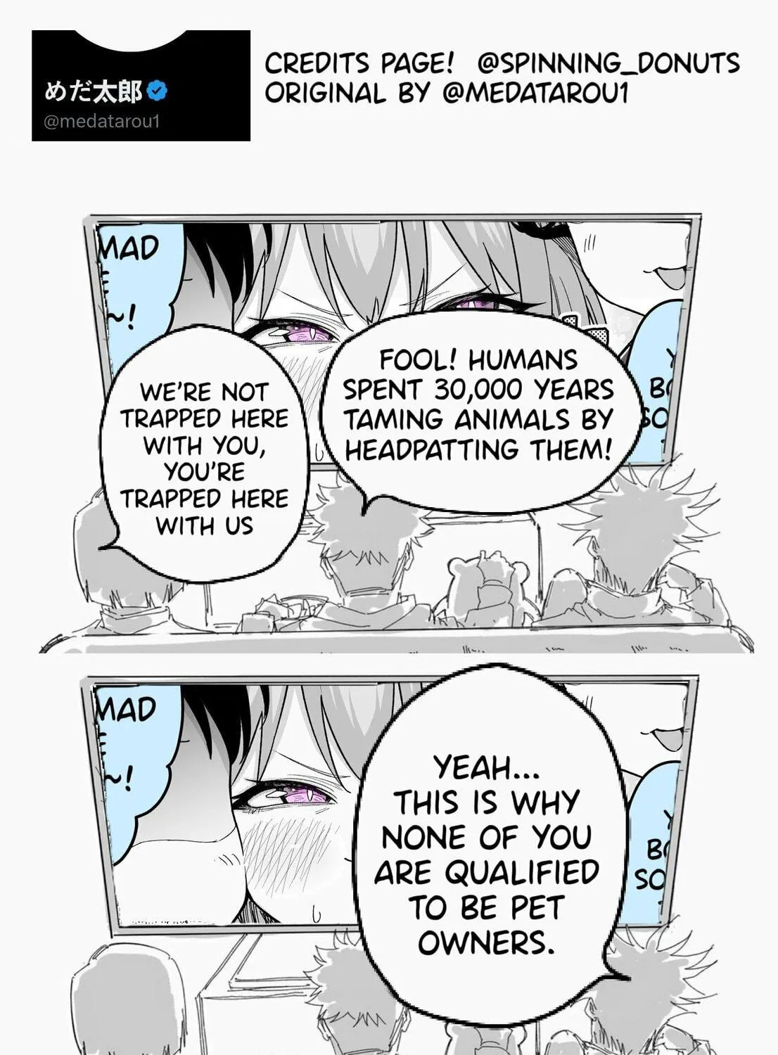 Read Okami-chan Can’t Keep Her Dignity chapter 0 image 4 on Lezhin