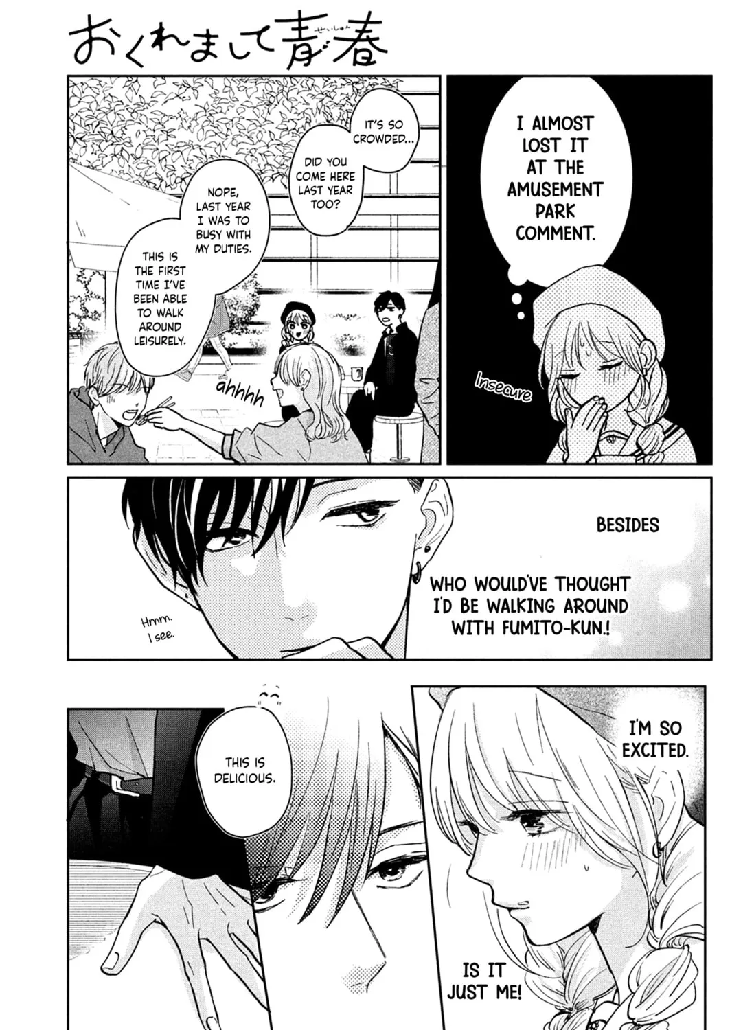 Okuremashite Seishun Chapter 3 page 37 - 