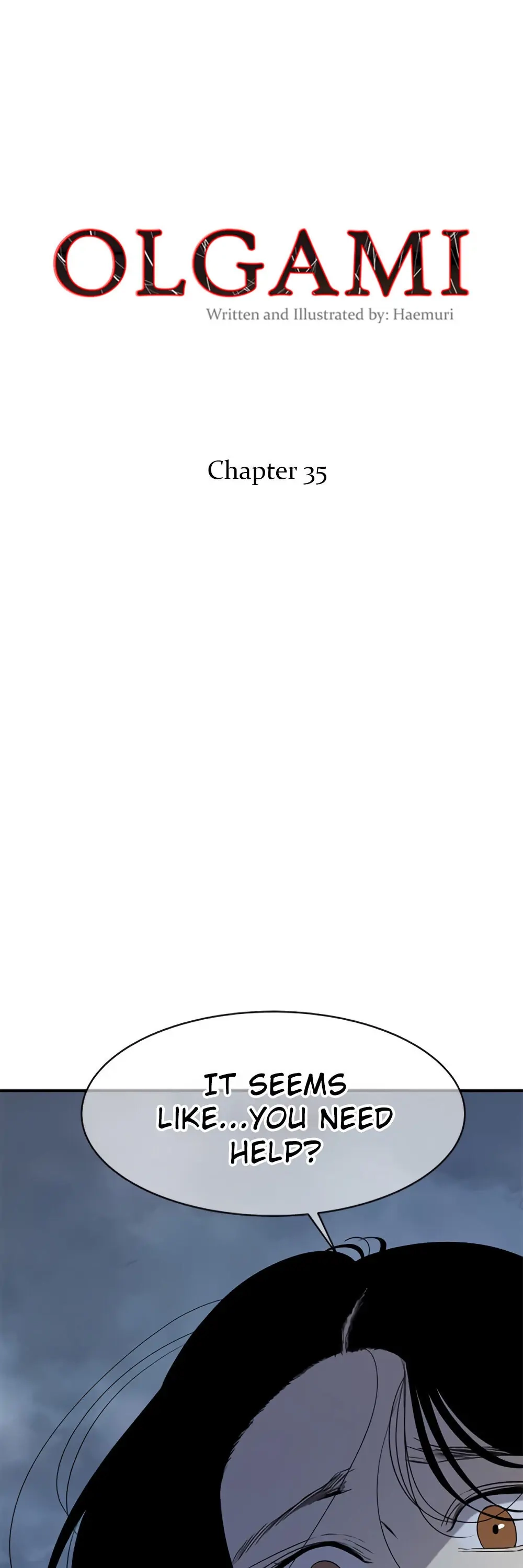 Read Olgami chapter 35 image 1 on Lezhin