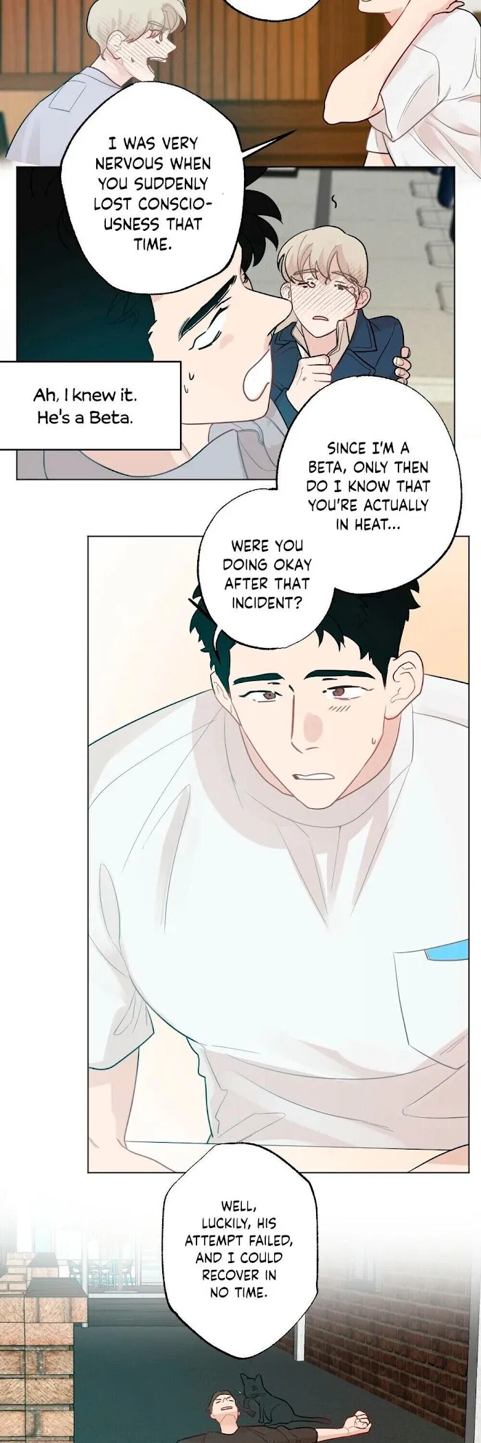 Read Omega Bus Stop chapter 8 image 20 on Lezhin