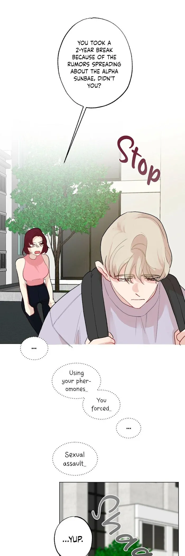 Read Omega Bus Stop chapter 8 image 8 on Lezhin