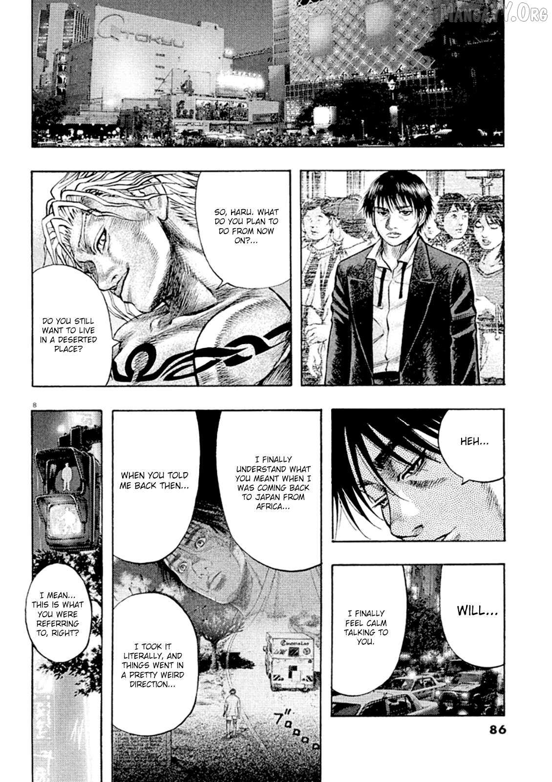 Read Omega Tribe chapter 35 image 8 on Lezhin