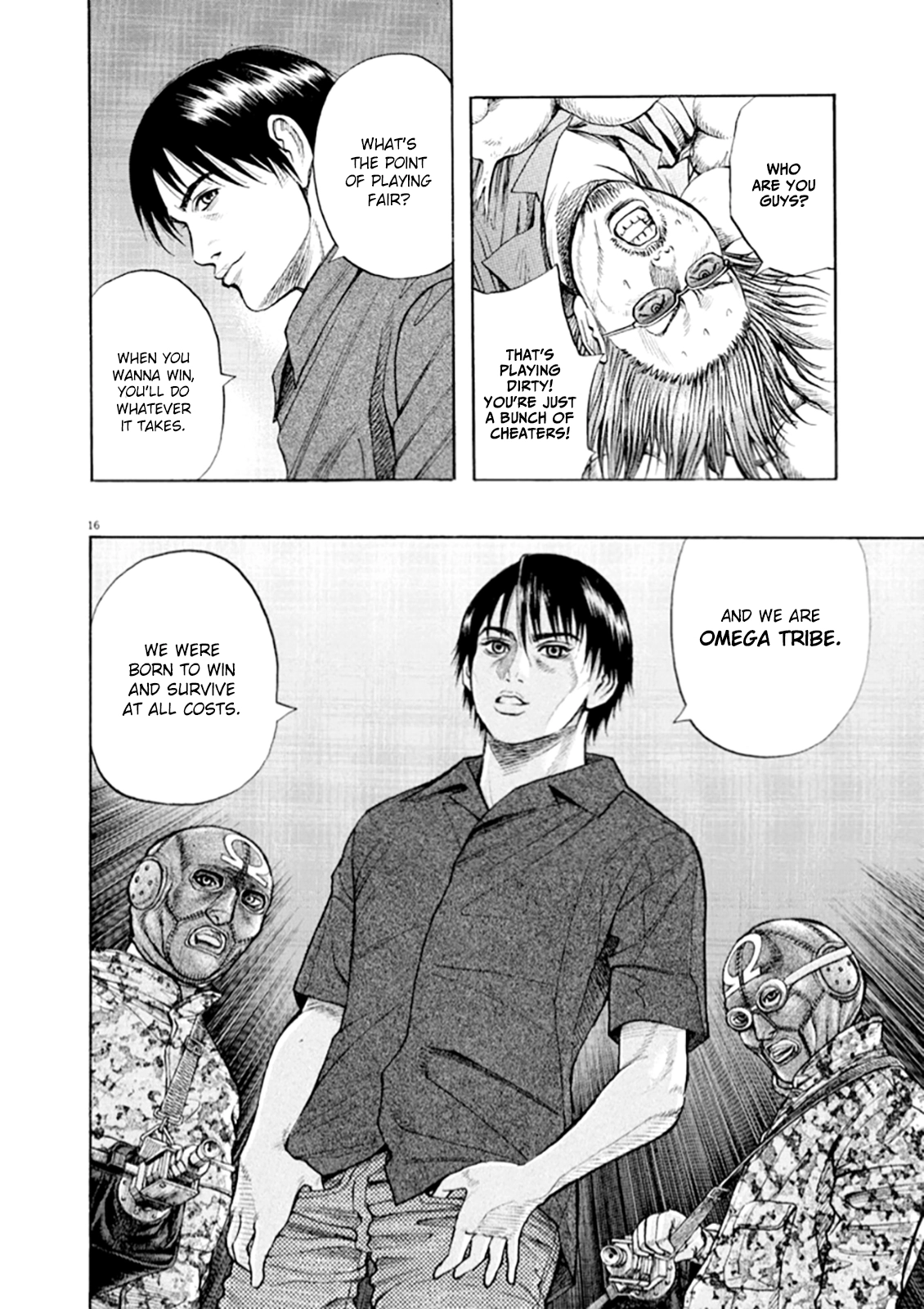 Read Omega Tribe chapter 44 image 15 on Lezhin