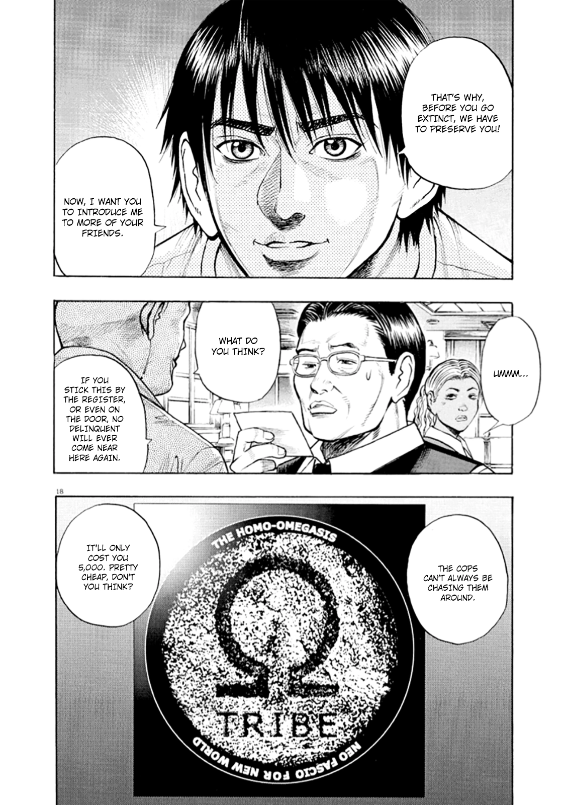 Read Omega Tribe chapter 46 image 18 on Lezhin