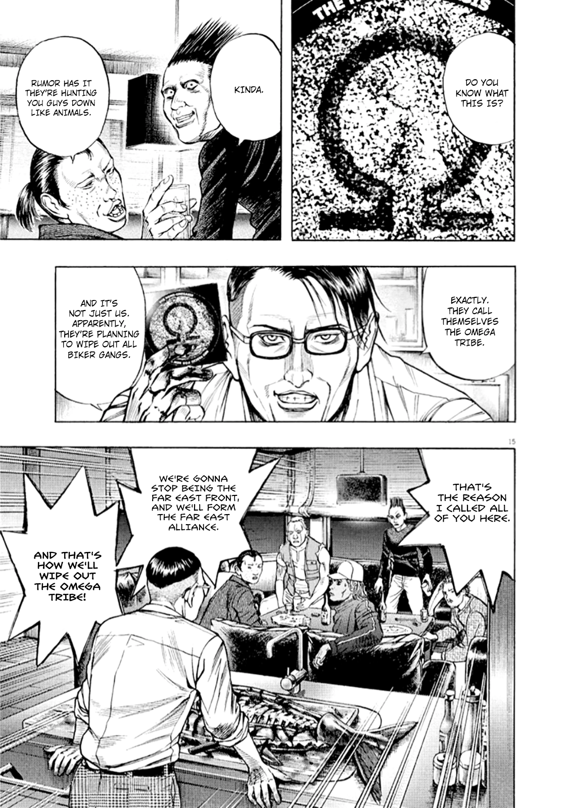 Read Omega Tribe chapter 48 image 15 on Lezhin