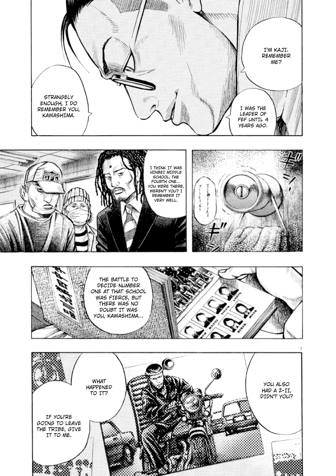 Read Omega Tribe chapter 50 image 7 on Lezhin