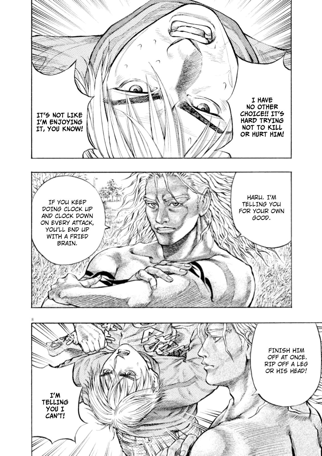 Read Omega Tribe chapter 56 image 8 on Lezhin