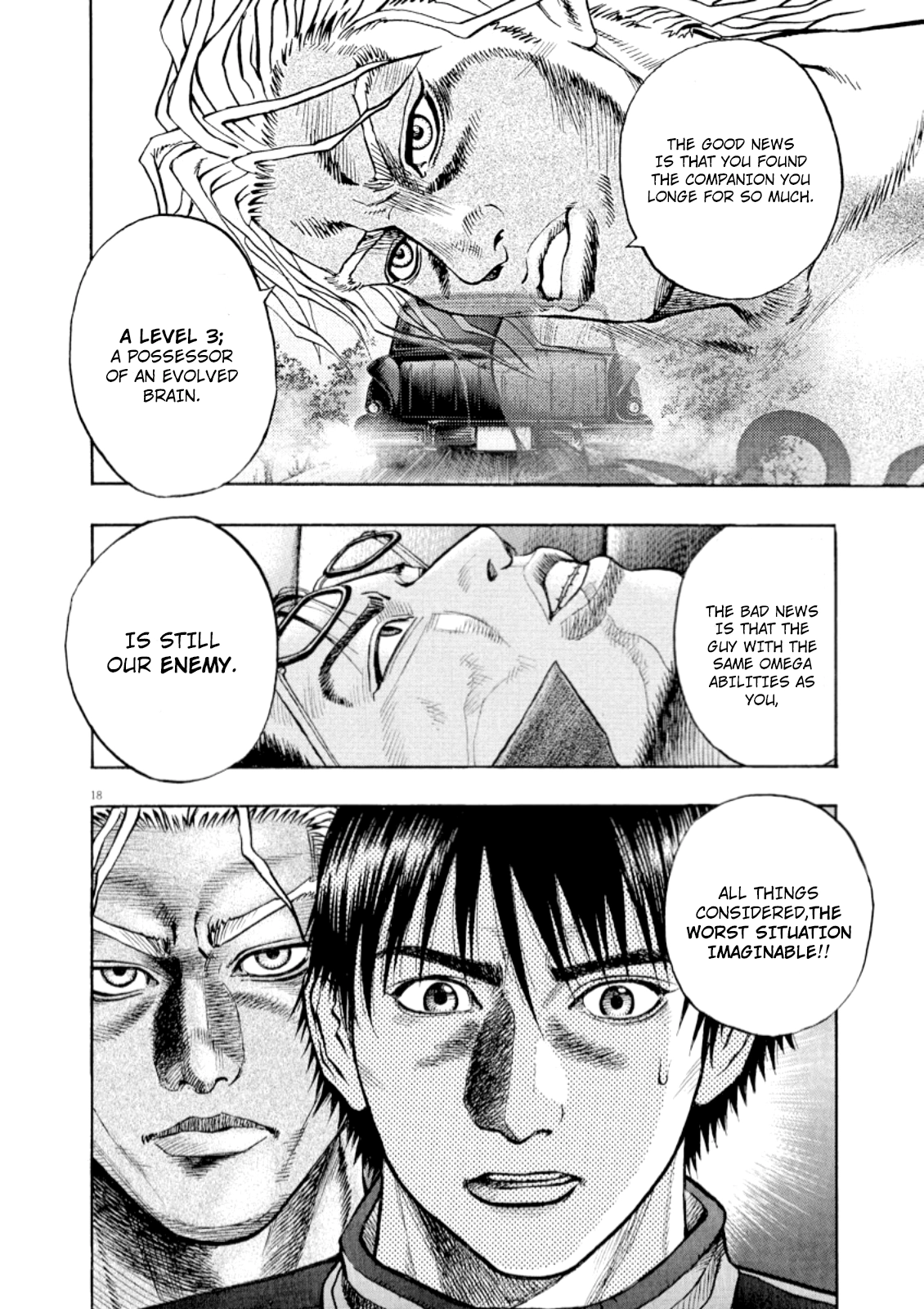 Read Omega Tribe chapter 58 image 18 on Lezhin