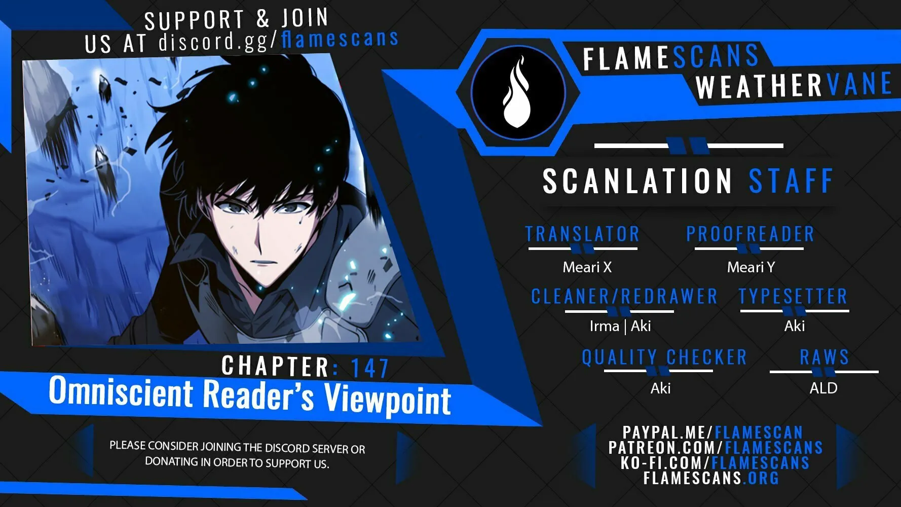 Read Omniscient Reader chapter 147 image 0 on Lezhin