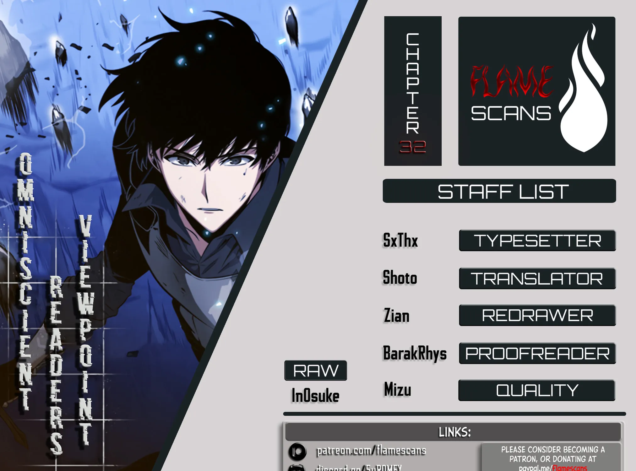 Read Omniscient Reader chapter 32 image 0 on Lezhin