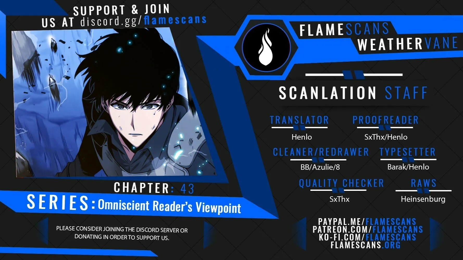 Read Omniscient Reader chapter 43 image 0 on Lezhin