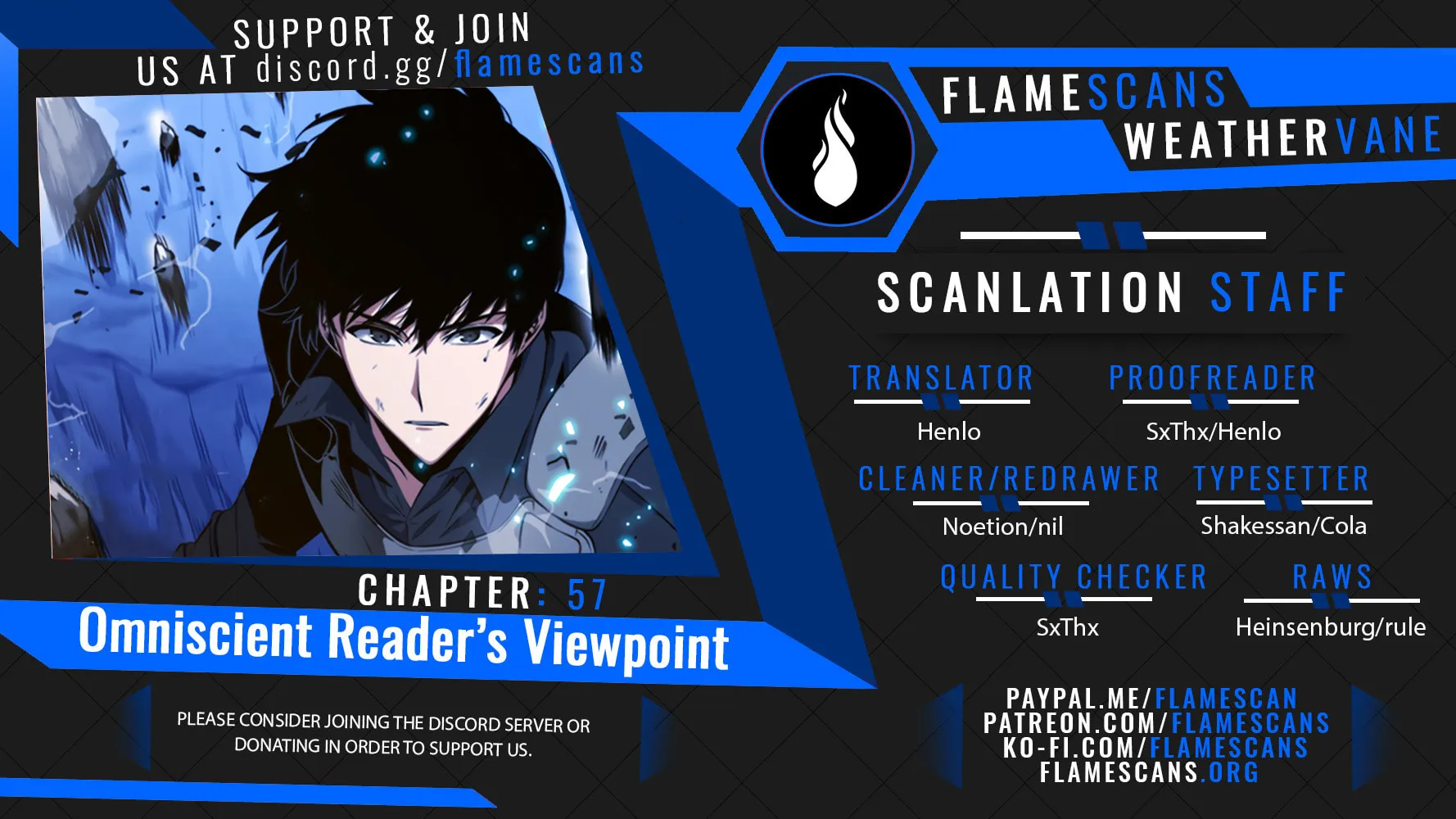 Read Omniscient Reader chapter 57 image 0 on Lezhin