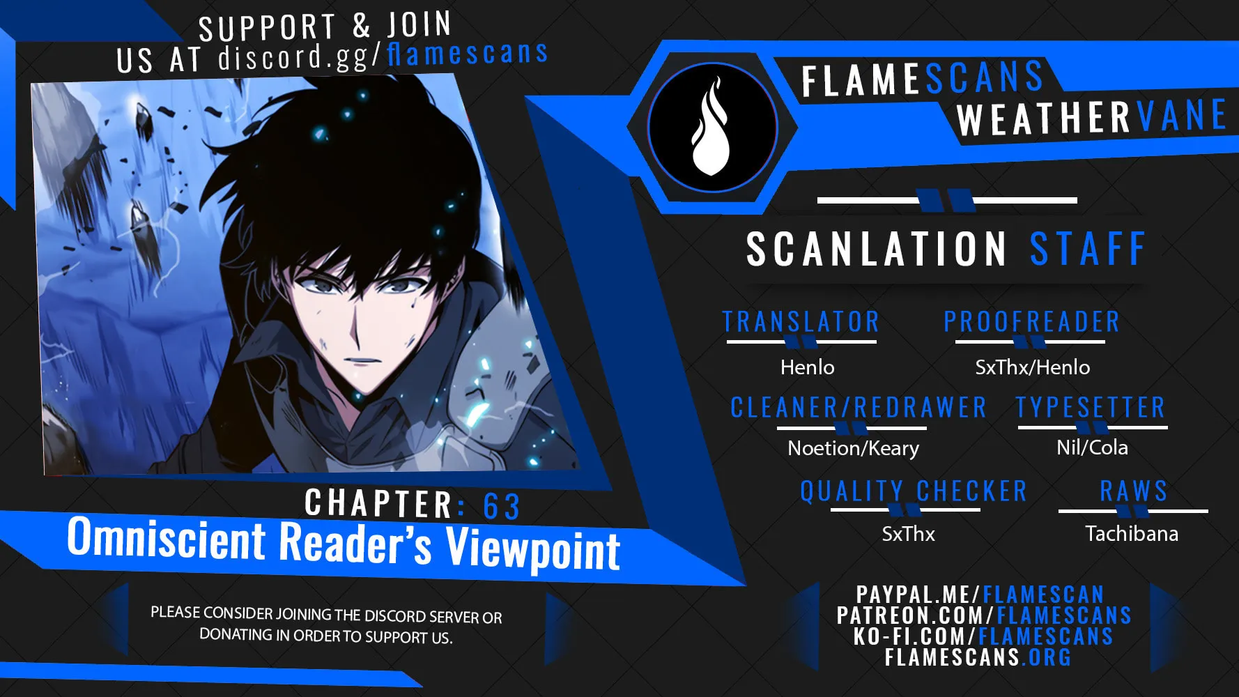 Read Omniscient Reader chapter 63 image 0 on Lezhin