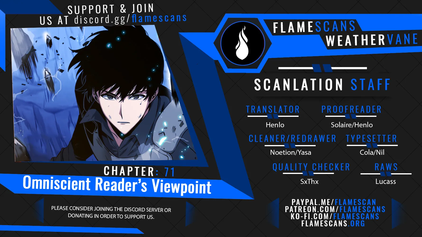 Read Omniscient Reader chapter 71 image 0 on Lezhin