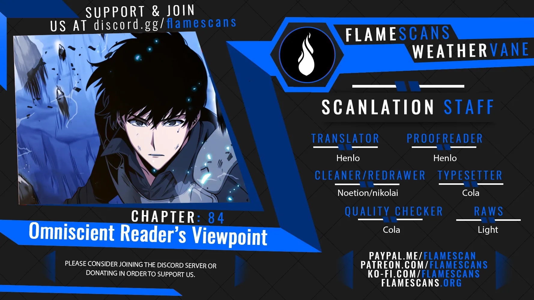 Read Omniscient Reader chapter 84 image 0 on Lezhin
