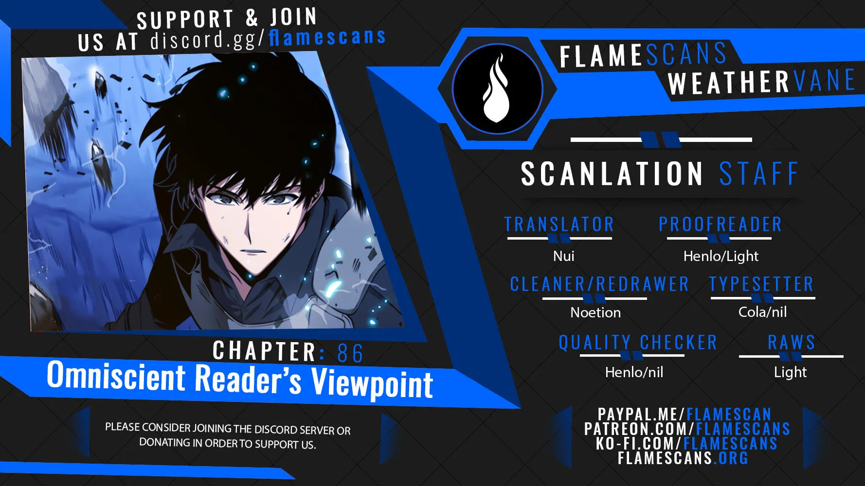 Read Omniscient Reader chapter 86 image 0 on Lezhin