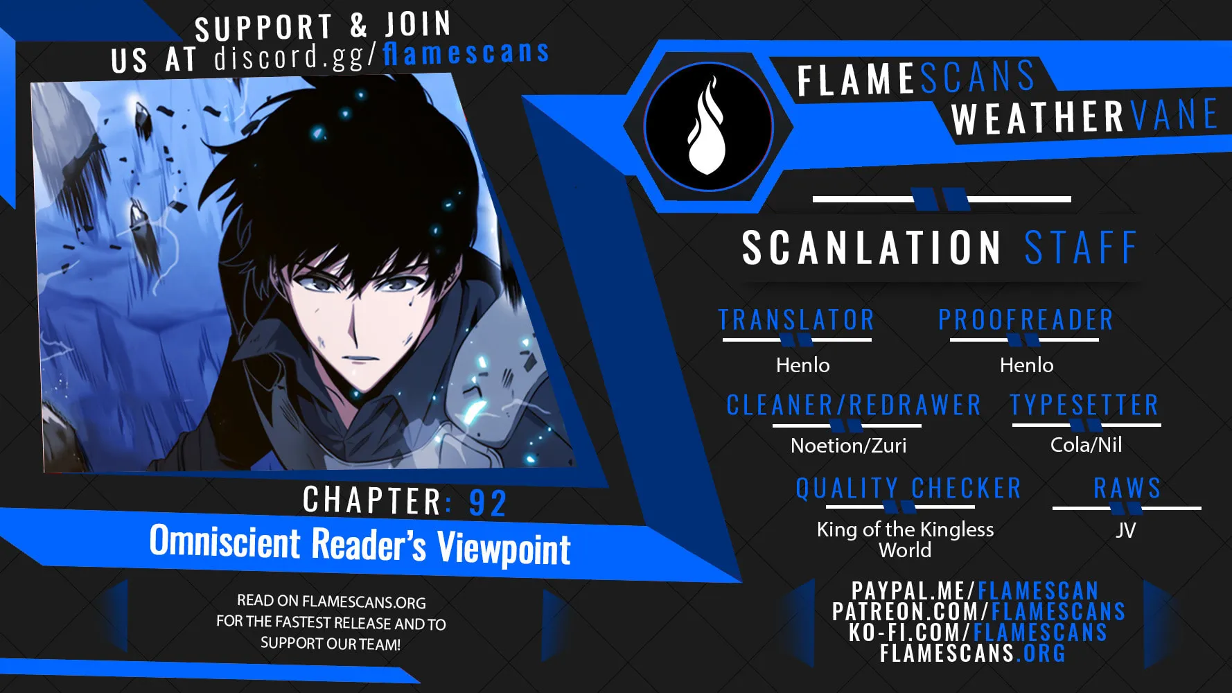 Read Omniscient Reader chapter 92 image 0 on Lezhin