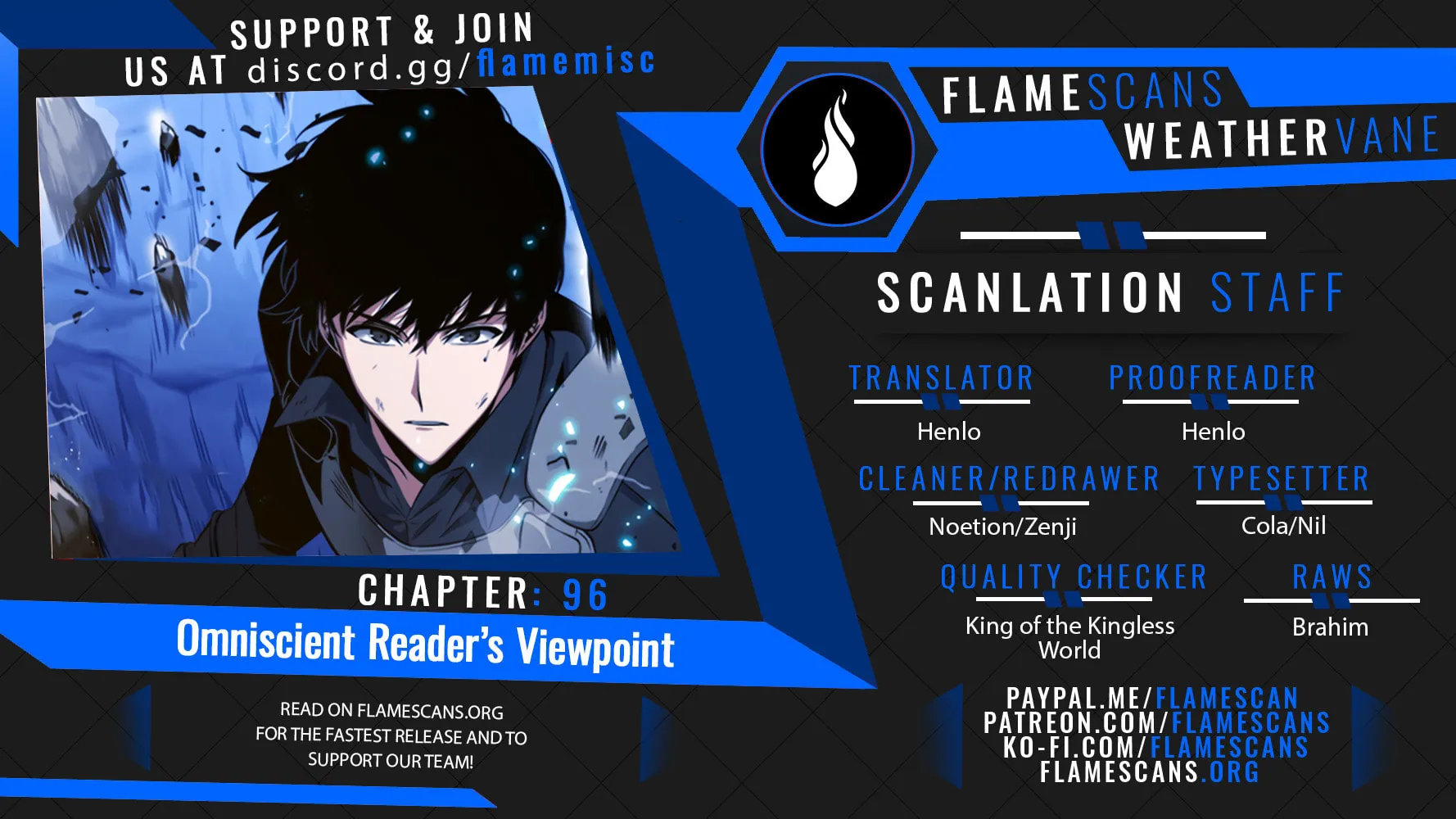 Read Omniscient Reader chapter 96 image 0 on Lezhin