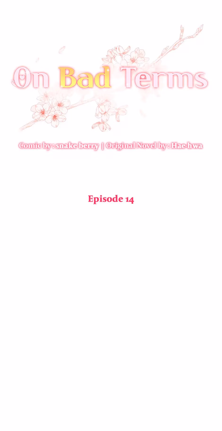 Read On Bad Terms chapter 14 image 15 on Lezhin