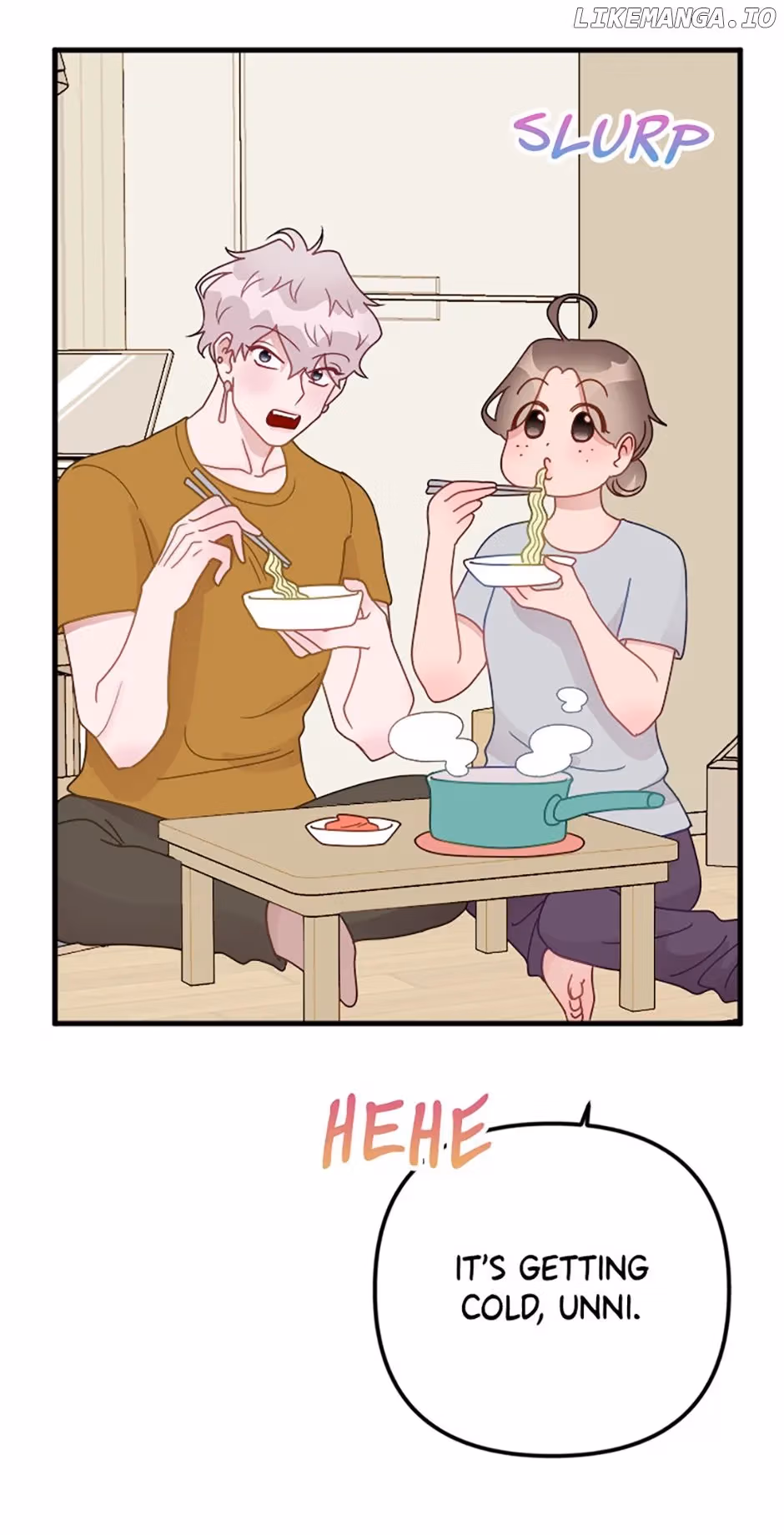 Read On Bad Terms chapter 16 image 64 on Lezhin