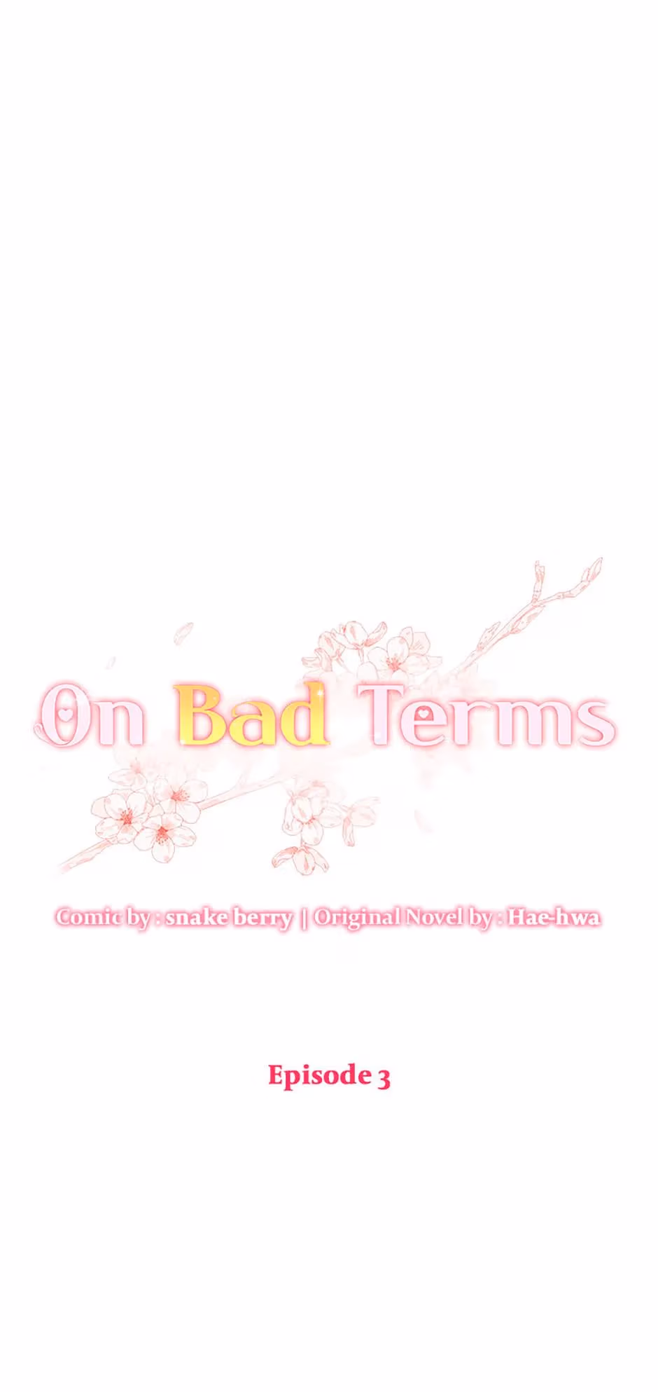 Read On Bad Terms chapter 3 image 22 on Lezhin