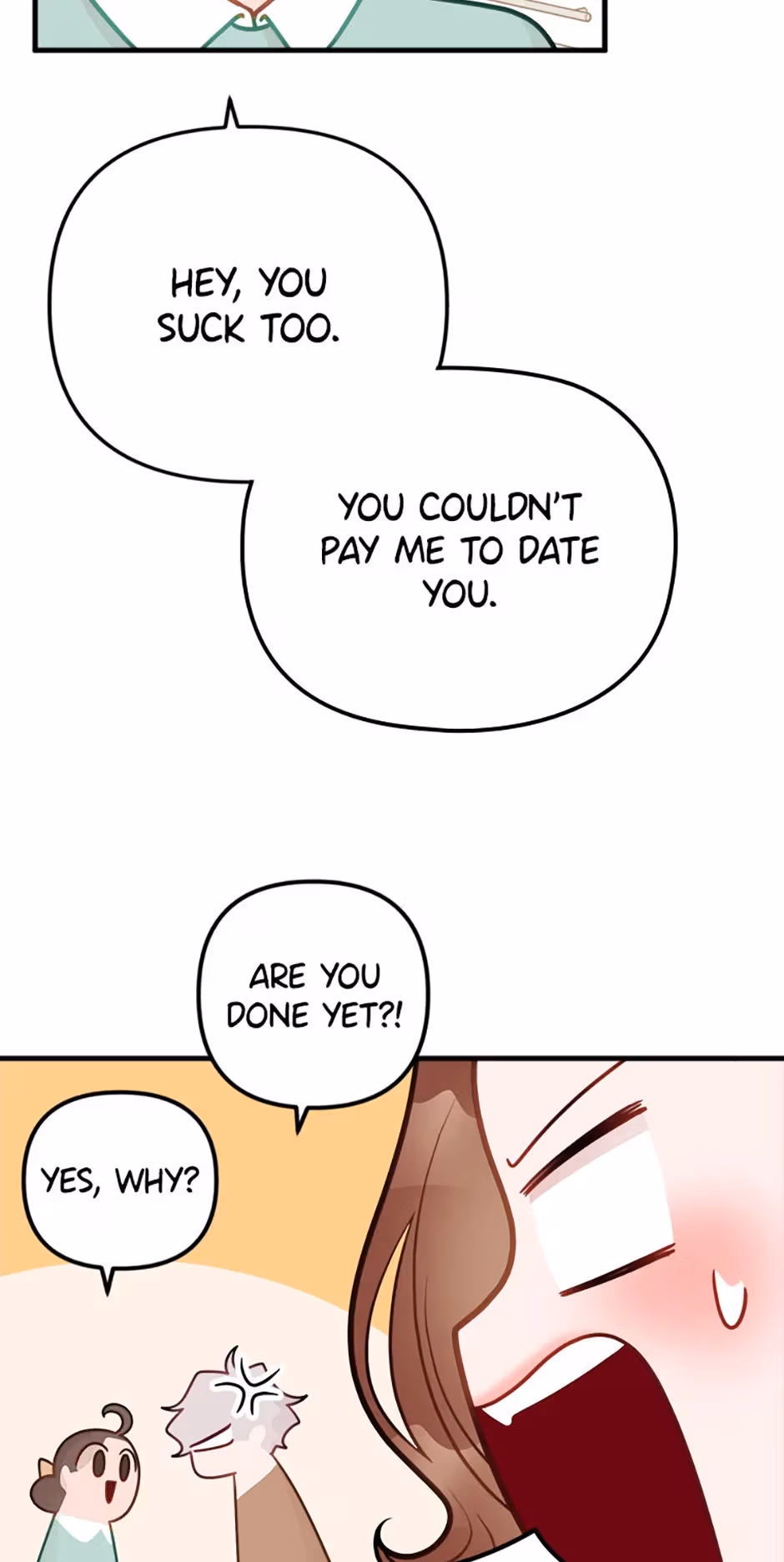 Read On Bad Terms chapter 33 image 10 on Lezhin