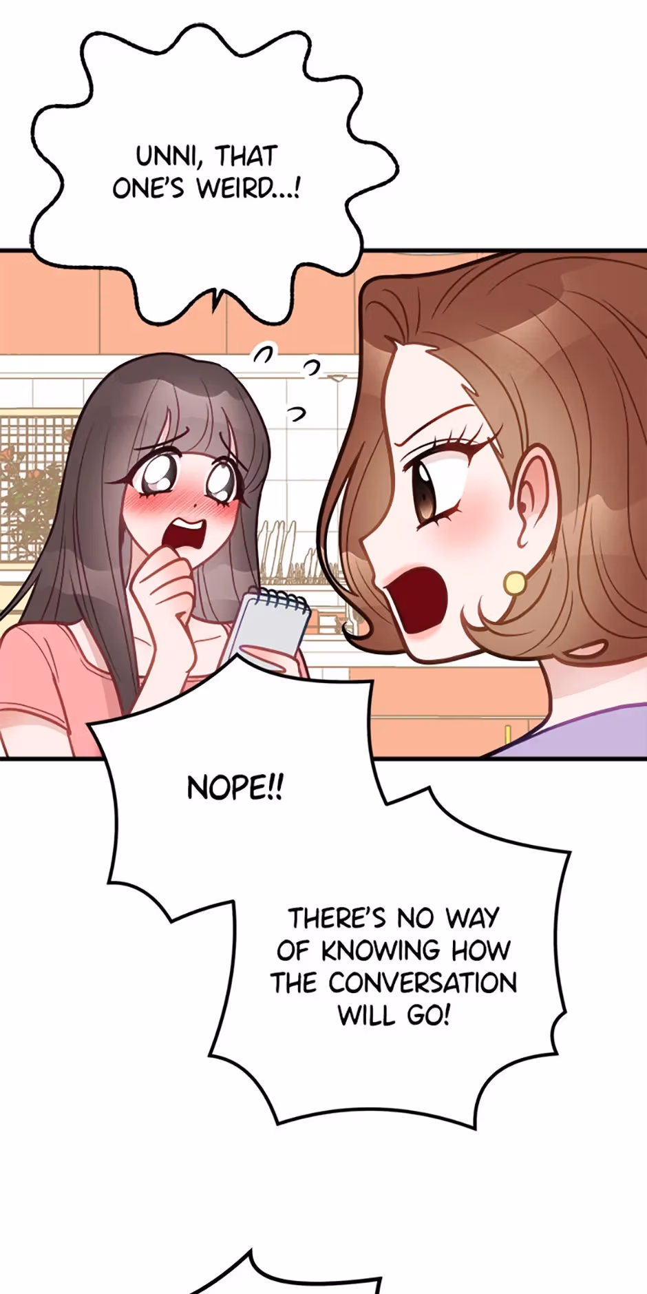 Read On Bad Terms chapter 34 image 26 on Lezhin