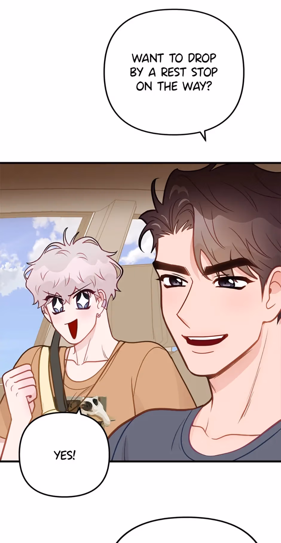 Read On Bad Terms chapter 34 image 42 on Lezhin