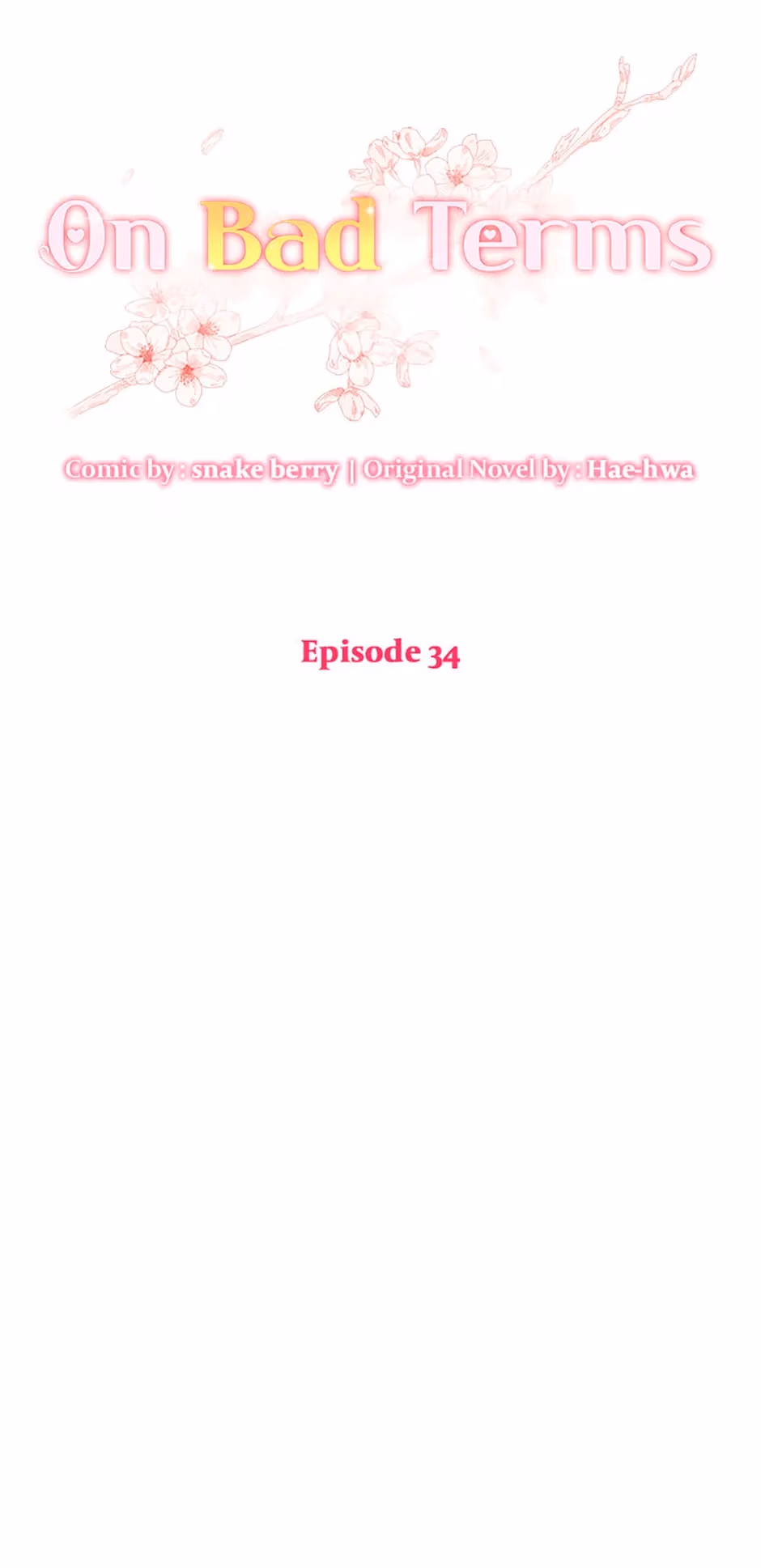 Read On Bad Terms chapter 34 image 5 on Lezhin