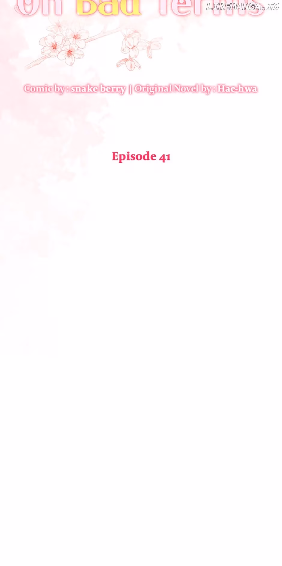 Read On Bad Terms chapter 41 image 22 on Lezhin