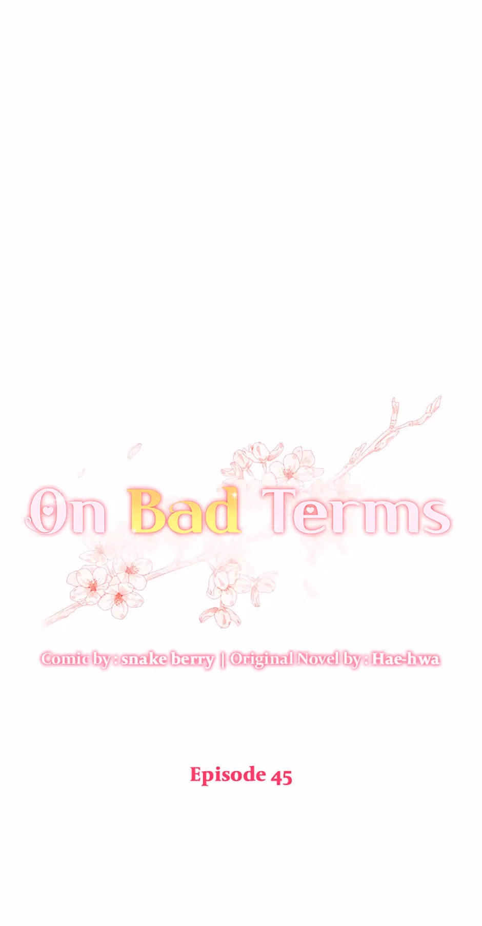 Read On Bad Terms chapter 45 image 10 on Lezhin