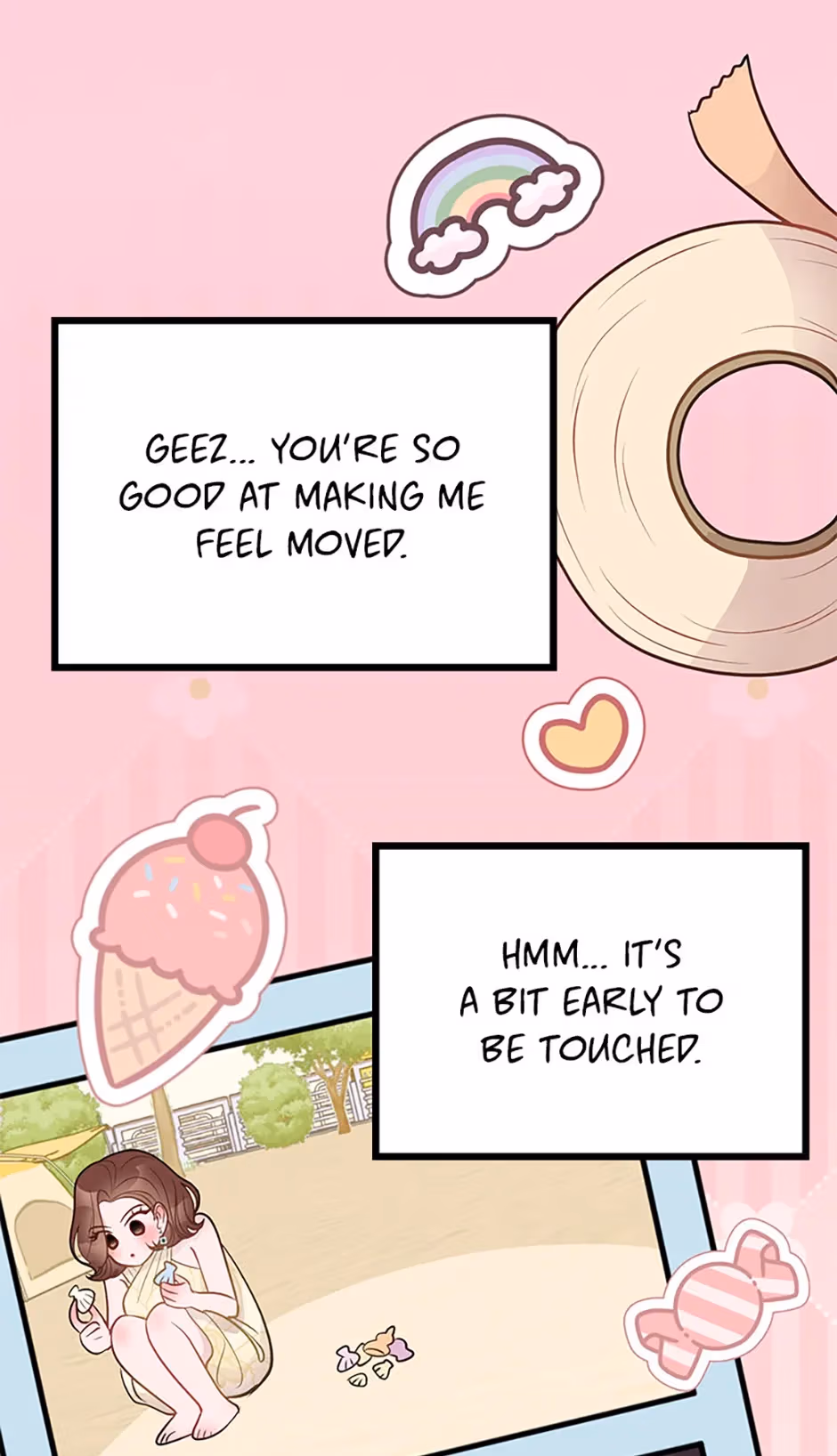 Read On Bad Terms chapter 49 image 8 on Lezhin