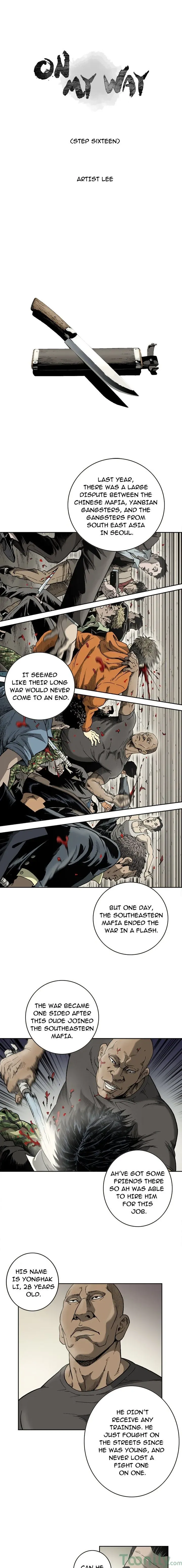 Read On My Way chapter 16 image 0 on Lezhin