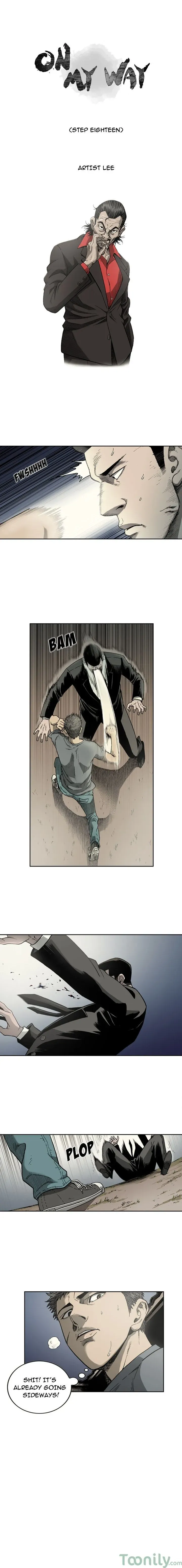 Read On My Way chapter 18 image 0 on Lezhin