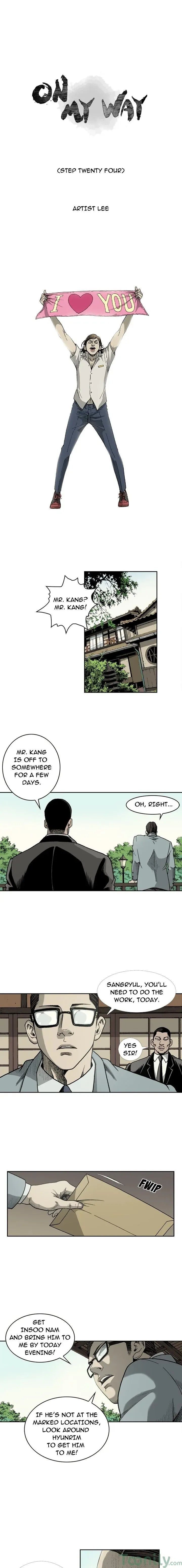 Read On My Way chapter 24 image 0 on Lezhin